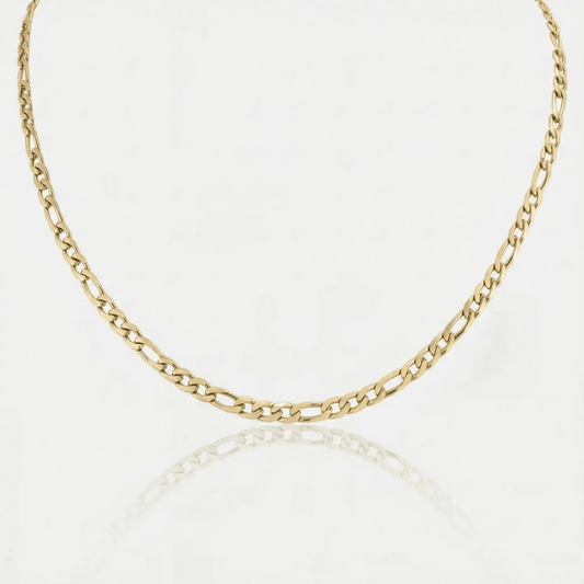Valerie – Collar dorado de diseño minimalista con eslabones - Elena Duval