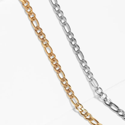 Valerie – Collar dorado de diseño minimalista con eslabones - Elena Duval