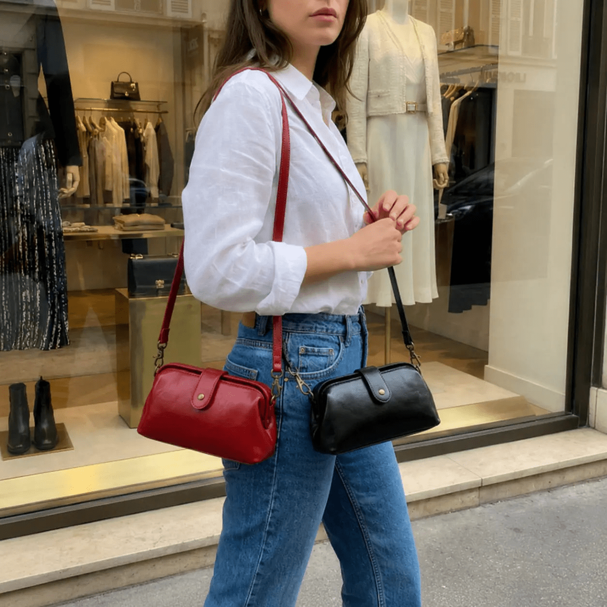 Vera | Bolso Vintage Antirrobo - Elena Duval