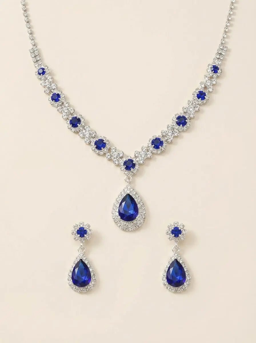 Véra - Elegante Set de Joyas de Cristal - Elena Duval