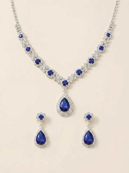 Véra - Elegante Set de Joyas de Cristal - Elena Duval