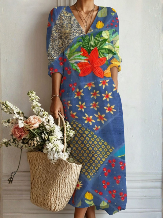 Vestido Largo Bohemio - Elena Duval
