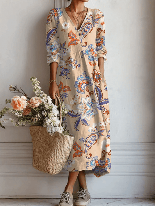 Vestido Largo Bohemio - Elena Duval