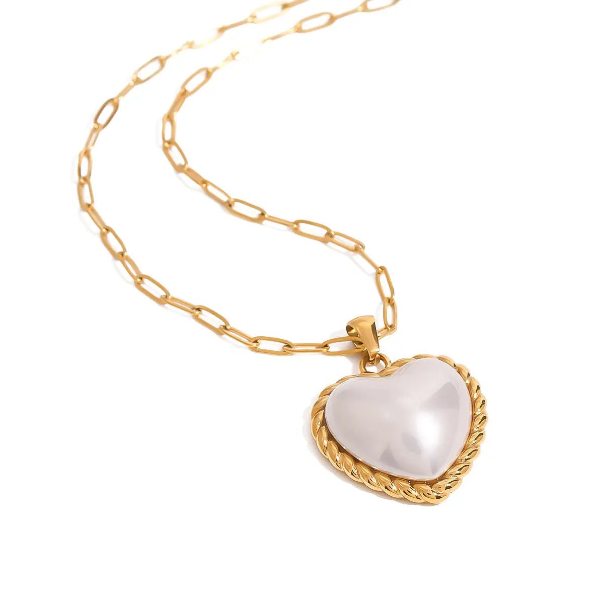 Viktorie | Collar Dorado Elegante con Colgante - Elena Duval