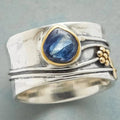 Selene™ | Vintage Blue Stone Ring