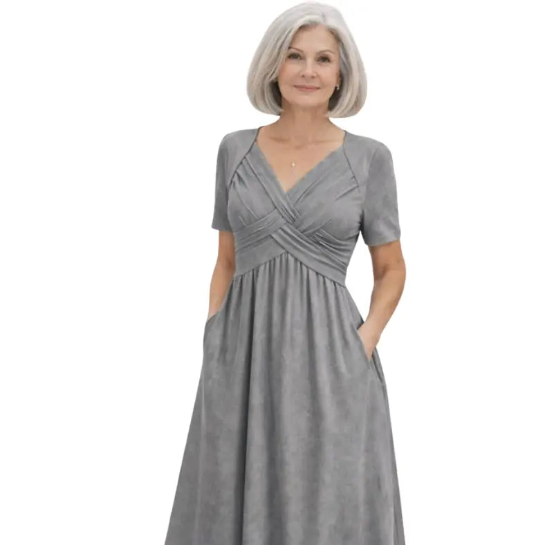 Viola™ | Vestido Midi con Control de Abdomen - Elena Duval