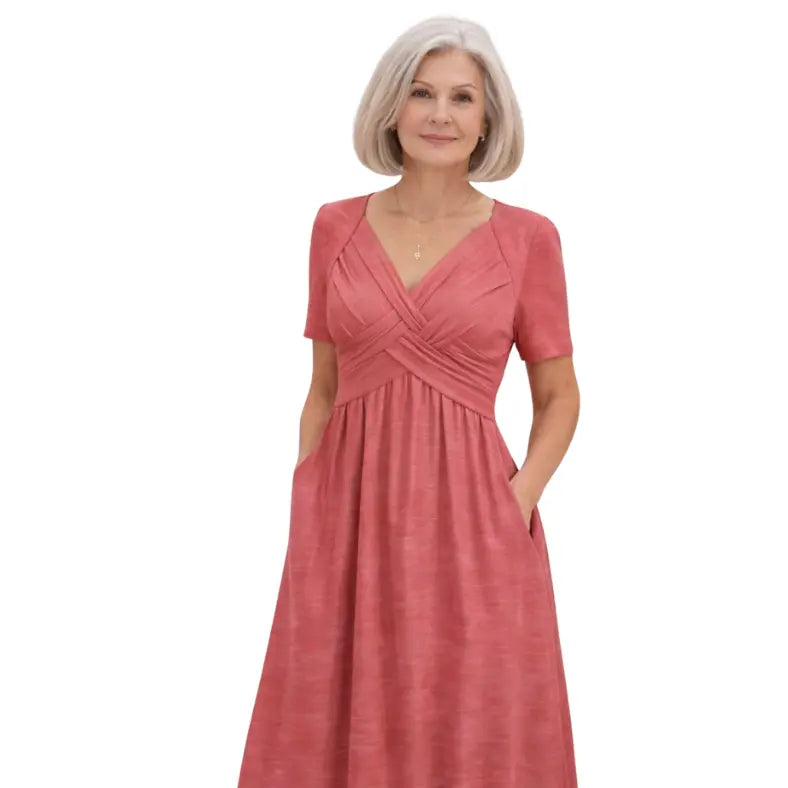 Viola™ | Vestido Midi con Control de Abdomen - Elena Duval