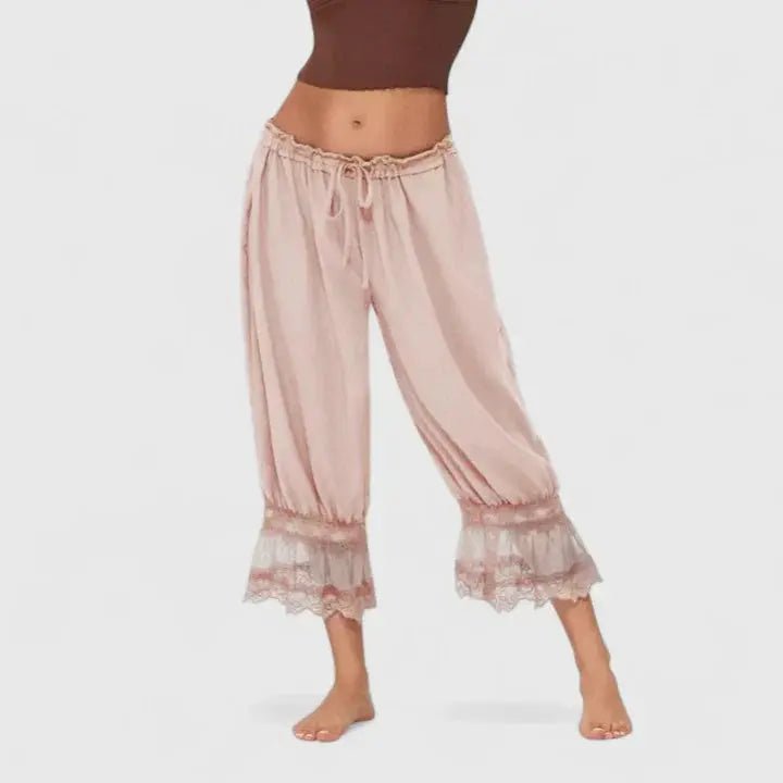 Winona | Pantalón Cómodo con Patchwork - Elena Duval