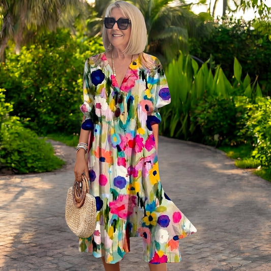 Zariah | Elegante vestido largo de estilo bohemio - Elena Duval